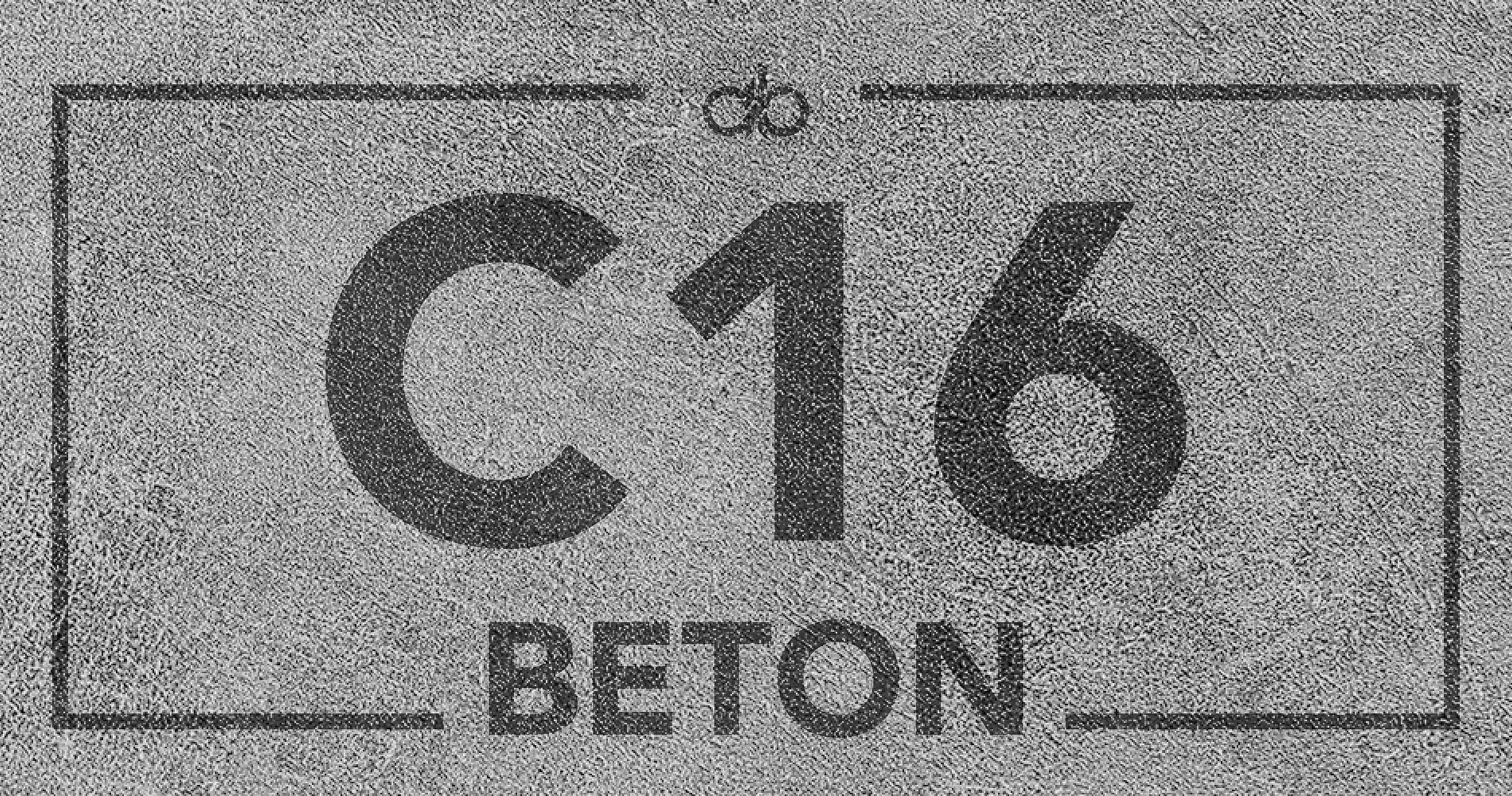 C16/20 BETON