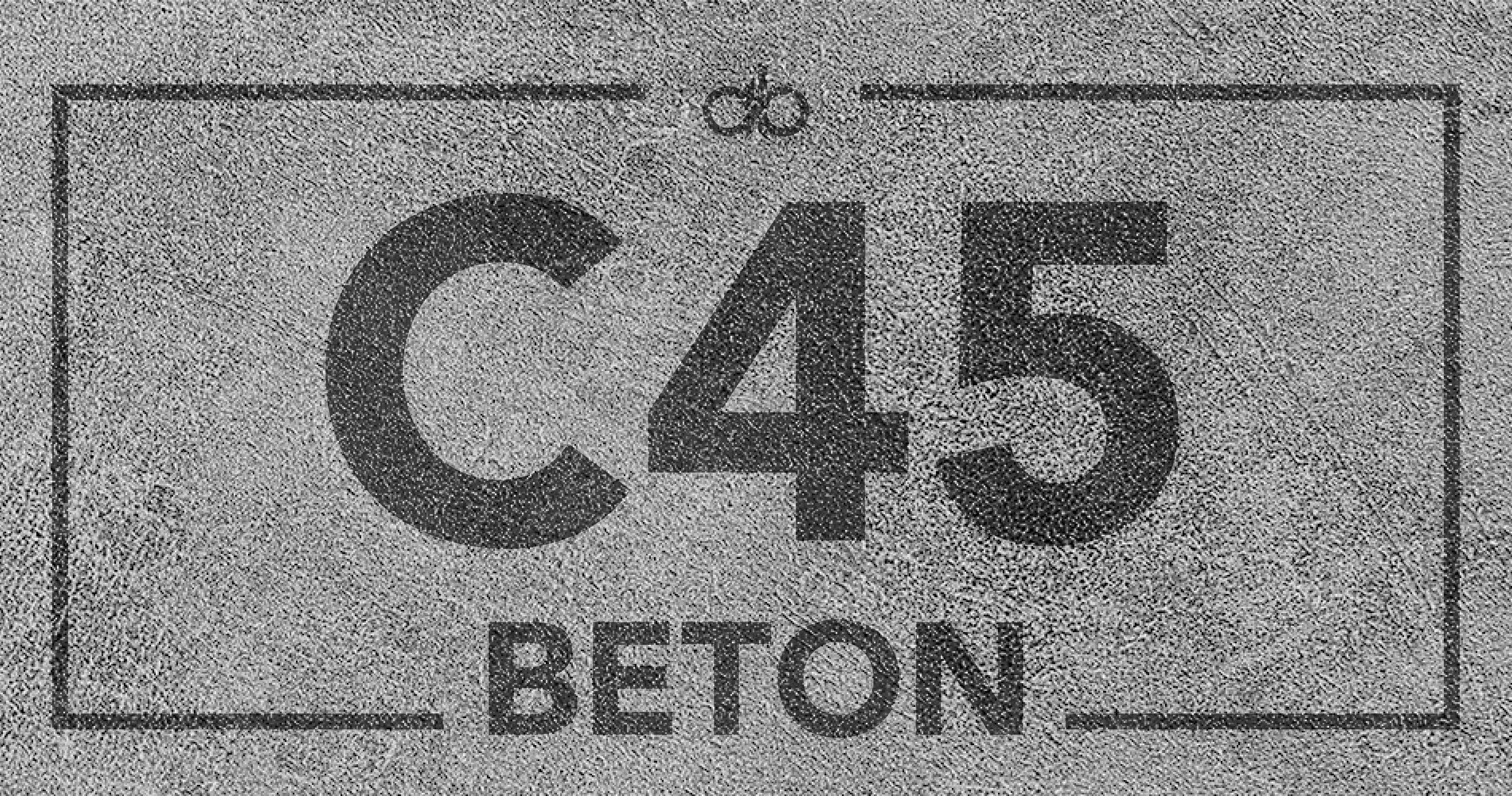 C45/55 BETON