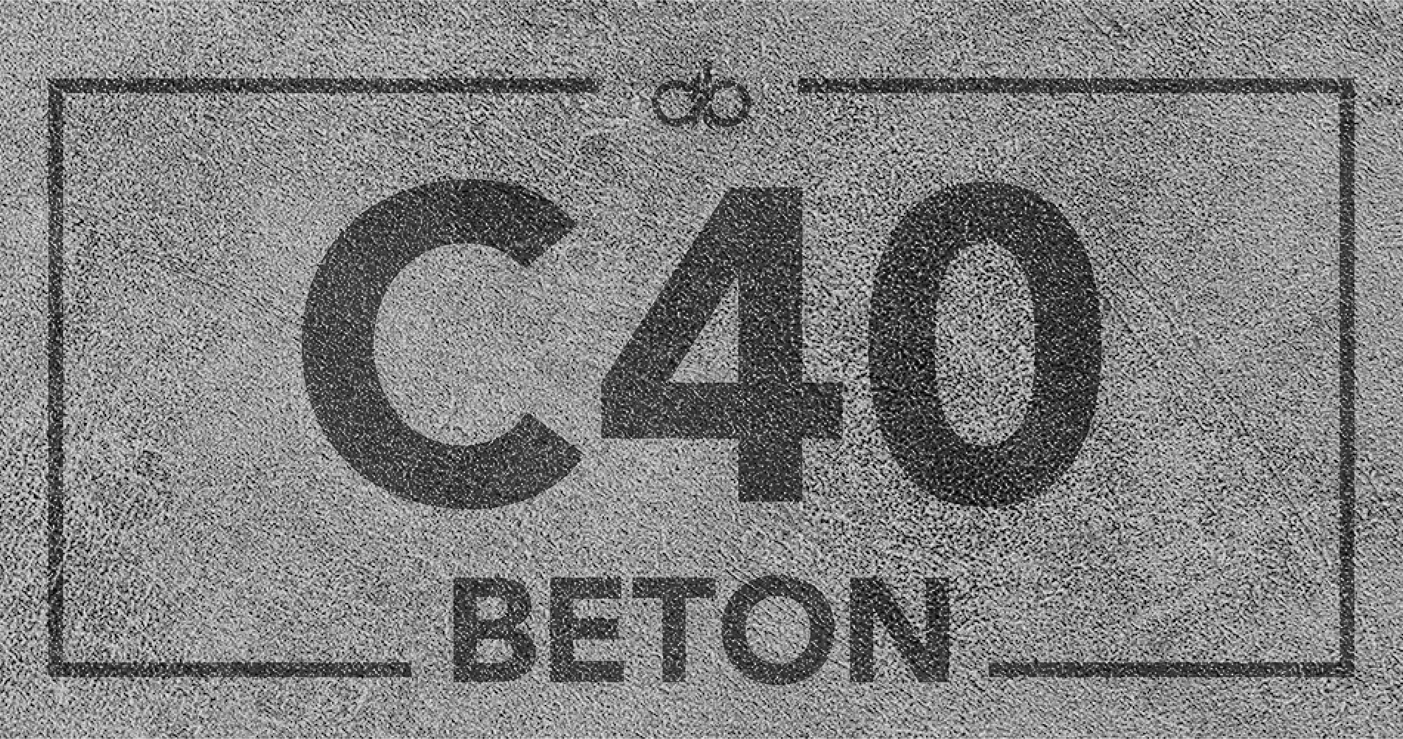 C40/50 BETON