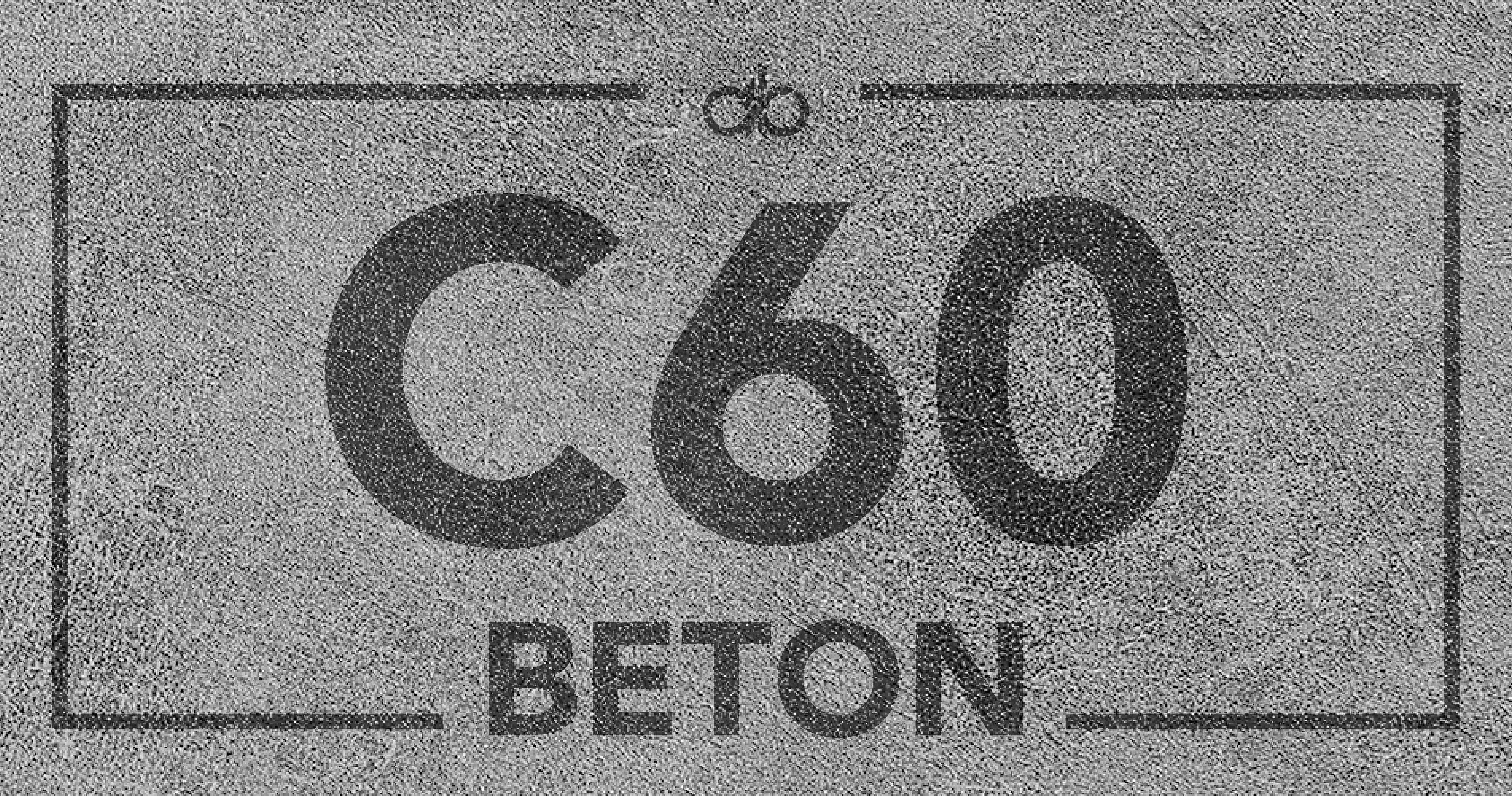 C60/75 BETON